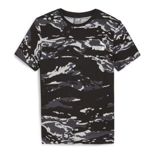 T-shirt Noir/Gris Garçon Puma Camo Aop pas cher