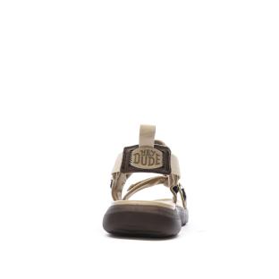 Sandales Marrons Homme Hey Dude Carson vue 3