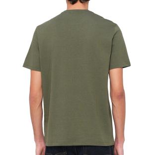 T-Shirt Kaki Homme Calvin Klein Jeans Classics vue 0