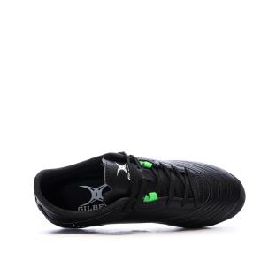 Chaussures de Rugby Noires Junior Gilbert Sidestep x15 LO MSX vue 4