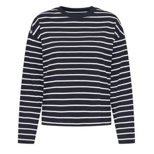 T-Shirt Manches Longues Marine Femme Only Happy vue 0