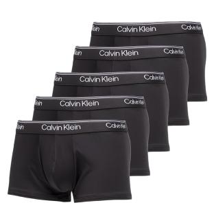 X5 Boxers Noir/Blanc Homme Calvin Klein Jeans Rise vue 0