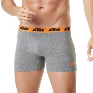 x4 Boxers Noirs/Oranges Homme KTM ASS2 vue 2