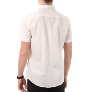 Chemise Manches Courtes Blanche Homme TBS vue 2