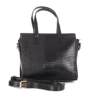 Sac à Bandoulière Noir Femme Rodier OTTAVIA vue 3