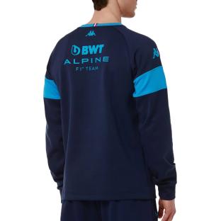 Sweat Marine/Turquoise Garçon Kappa Adofod Alpine F1 vue 2