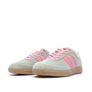 Baskets Vertes/Roses Femme Teddy Smith 120123 vue 6