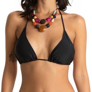 Haut de Bikini Noir Femme Sun Project Triangle pas cher