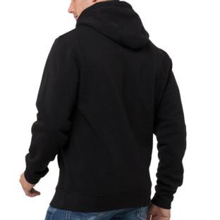 Sweat à Capuche Noir Homme Geographical Norway Fondant vue 2