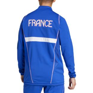 Veste d'entraînement Bleu Adidas Équipe de France Handball vue 0