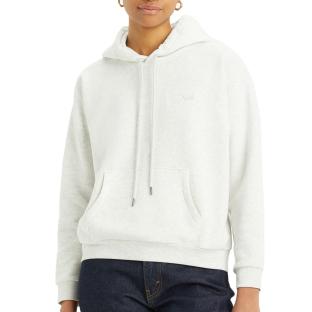 Sweat à Capuche Gris Femme Levi's Everyday pas cher