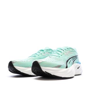 Zapatillas verdes de mujer Puma Velocity Nitro 4 ver 0