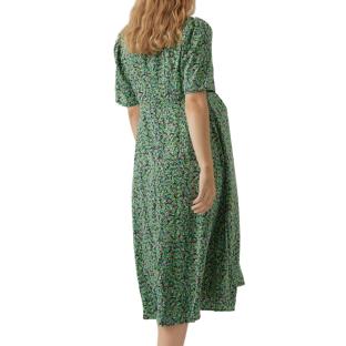 Robe de Grossesse Verte Femme Vero Moda Marternity Janina vue 2