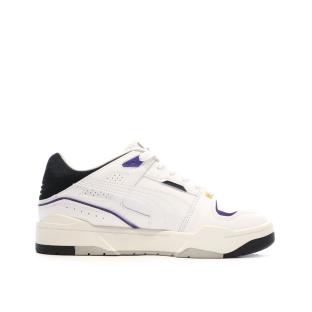 Baskets Blanc/Violet Homme Puma Slipstream Bball vue 2