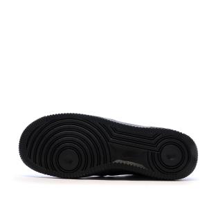 Baskets Noir Homme Nike Air Force 1 one vue 5