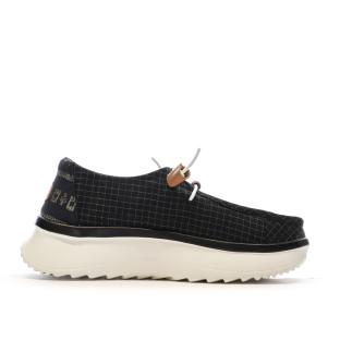 Chaussures Noires Femme Hey Dude Wally Sport Mesh vue 2