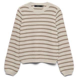 Pull Beige Femme Vero Moda Gorgeous vue 0