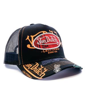 Casquette Noir Homme Von Dutch BRA vue 2