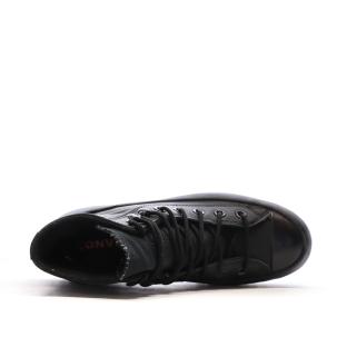 Baskets Noires Homme Converse All Star Lugged vue 4