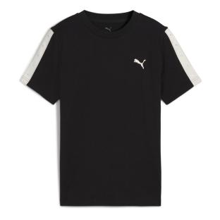 T-Shirt Noir Fille Puma Tape pas cher