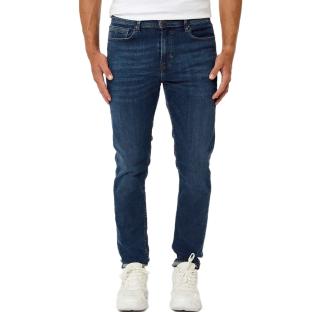 Jean Slim Bleu Foncé Homme Kaporal NINOXS pas cher