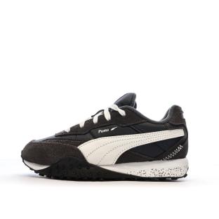 Baskets Marine/Noir/Blanc Garçon Puma Blktop pas cher