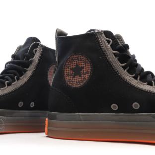 Baskets Noires Homme Converse Chuck Taylor All Star A07481C vue 7