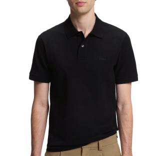 Polo Noir Homme Hugo Boss Pallas vue 0