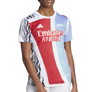 Arsenal Maillot Prématch Multicolore Femme Adidas Preshi 24/25 vue 0