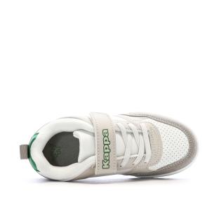 Baskets Blanches/Grises/Vertes Garçon Kappa Manis vue 0