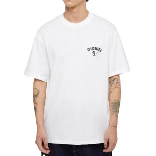 T-shirt Blanc Homme Dickies Goose pas cher