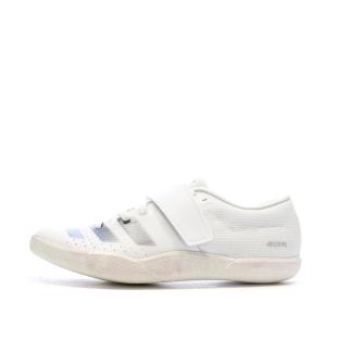 Chaussures d'athlétisme Blanches Mixte Adidas Adizero Throws vue 0