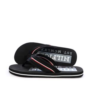 Tongs Marines Homme Tommy Hilfiger Corporate pas cher