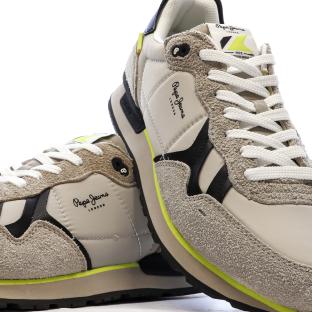 Baskets Grises Homme Pepe jeans Brit Fly vue 0