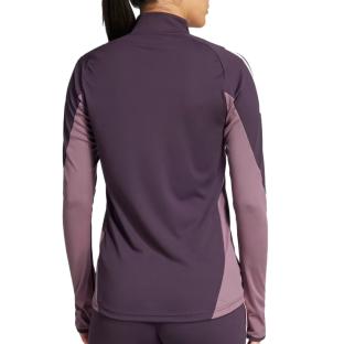 Arsenal Sweat Training 1/4 zip Prune Femme Adidas 24/25 vue 0