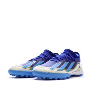 Chaussures de Foot Bleues Homme Adidas X Crazyfast League TF Messi vue 0