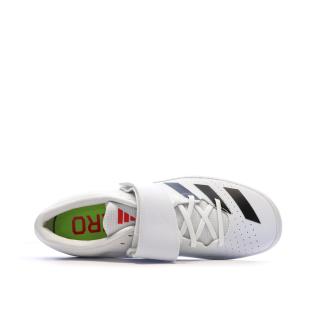 Chaussures d'athlétisme Blanches/Noires Homme Adidas Adizero Throws vue 0