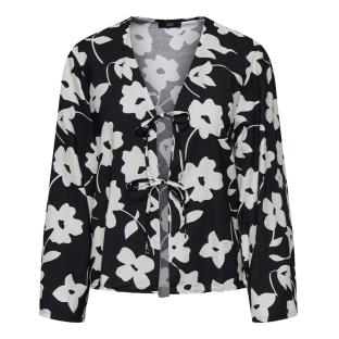 Blouse Noire/Blanche Femme JDY Silas vue 0