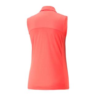 Polo Rose Femme Puma Gamer vue 2