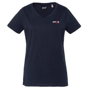 T-Shirt Marine Femme Schott TSBRODEDW vue 0