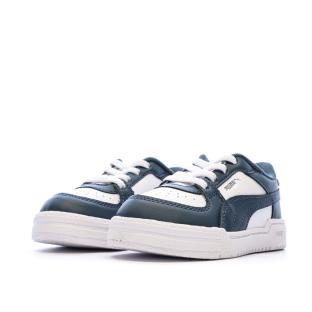 Baskets Blanc/Marine Garçon Puma Ca Pro Classic vue 0