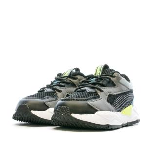 Baskets Gris/Noir Garçon Puma Rs-z Core vue 6