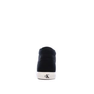 Baskets Noir/Blanc Homme Calvin Klein Jeans Ess Vulc vue 3