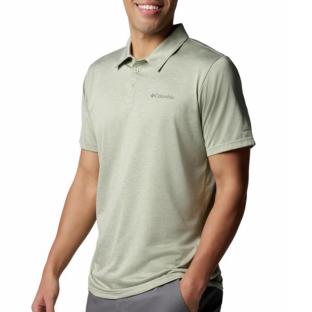 Polo Kaki Homme Columbia Hike vue 0
