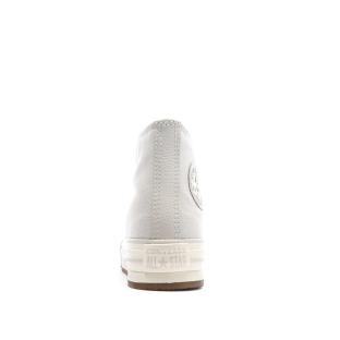 Baskets Grises Fille Converse All Star Eva A10382C vue 3