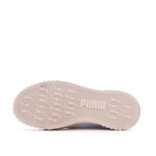 Baskets Blanches/Roses Femme Puma Carina 3.0 Cutie vue 0