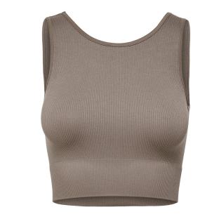 Brassière de Sport Taupe Femme ONLY PLAY Life vue 0