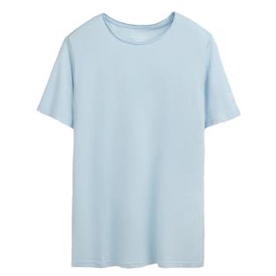 T-shirt Bleu Clair Homme Teddy Smith T-geo pas cher