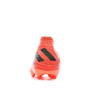 Chaussures de football Orange/Noires Garçon Adidas Nemeziz 19.3 vue 3