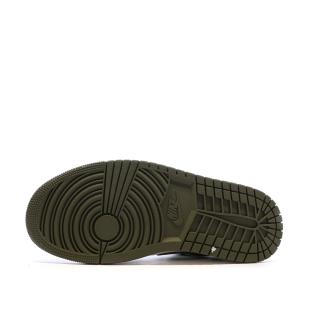 Baskets Kaki Mixte Nike Air Jordan 1 Low vue 5